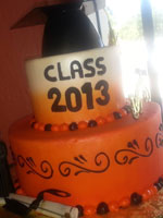 Vacaville High School Graduation Cake