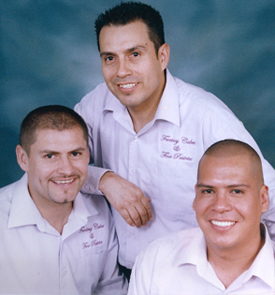 Brothers Fernando, Leo, and Victor Renteria